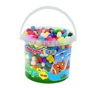 Fischer TiP- FischerTip 533782, Materiale per Creare, Giocattolo Creativo, 600 Pezzi, Multicolore, da 3 Anni in su, Colore Colourful