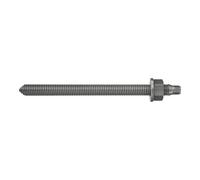 Fischer Barra RG M 10 x 130 acciaio inossidabile A4,idoneo in combinazione con cartucce di reazione fischer per calcestruzzo fessurato e non fessurato,10 pezzi, 50264