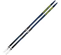 Pack sci di fondo Fischer Twin Skin Performance Medium 24 + Attacchi Sci - Blu / Giallo / Bianco - Größe 187 - 2024