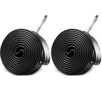 Fischer Uni 18 Larghezza DV Camera d' Aria per Bicicletta, Grigio, Taglia Unica (Confezione da 2)