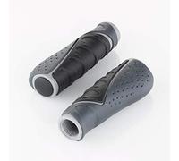 Fischer Uni Trio ergonomica Manubrio Bicicletta Manopole, Grigio, Taglia Unica