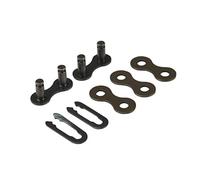 Fischer Unisex 1/2 X 1/8 2 X Maglie di Chiusura a Catena, Nero, 12 7 X 3 2 mm EU