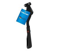 FISCHER Unisex - Supporto portabiciclette per adulti, nero, normale