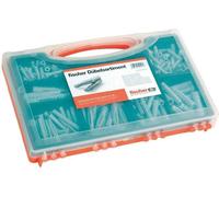 Fischer UX/SX Assortment Box - Set di viti e tasselli - Calcestruzzo - Plastica - Grigio - 290 pezzo(i) - Scatola (40991)