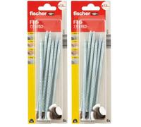 Fischer Vite muro serramenti FFS 7,5X152 K (6 Pz.) (Confezione da 2)