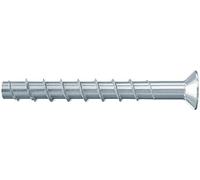 Fischer Viti per Calcestruzzo UltraCut FBS II 8x80 30/15 SK con Testa Svasata per Fissaggio e Rinforzo Solai in Cemento, Riultilizzabili, per Zona Sismica C1 e C2, 50 pz