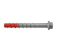 Fischer Viti per Calcestruzzo UltraCut FBS II 10x80 25/15/- US R con Testa Esagonale Flangiata e Rondella Integrata, in Acciaio Inossidabile R per Fissaggio su Cemento, per Zona Sismica C1 e C2, 50 pz