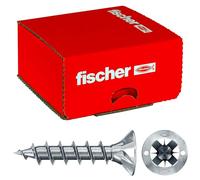 Fischer Viti per Legno, Bianche, 3.5 x 25