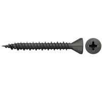 fischer Viti per pannello in fibra di gesso, 3,9 x 22 mm, a testa svasata fosfatata, filettatura completa a croce PH