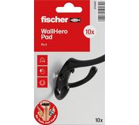 fischer WallHero - Kit di riparazione, flessibile, per tutti i materiali da costruzione, 10 pezzi