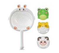 Fischereinetz - Giocattolo da bagno per bambini, con animali leggeri per parco, cortile, bagno, piscina all'aperto,