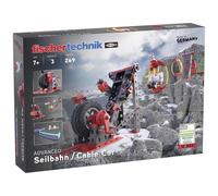 fischertechnik 564068 Advanced Funivia - Kit di costruzione per bambini dai 7 anni in su, giocattolo con funivia e seggiovia