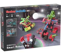 fischertechnik 569021 ROBOTICS Smart Robots Pro - kit di robotica per bambini dai 8 anni in su con 12 modelli, per costruire e programmare robot personalizzati