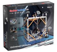 fischertechnik 576102 Universal Ultimate - kit creativo di costruzione, 10 modelli tra cui una pinza meccanica, dai 10 anni, arancione