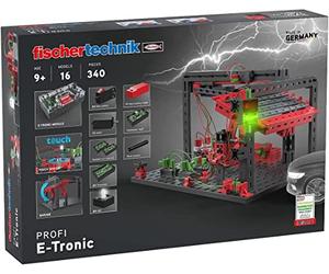 fischertechnik E-Tronic kit di esperimenti elettronici 9+ anni, 16 modelli | Set sperimentale 559883 giocattolo educativo, acquisire le nozioni di base dell'elettronica e della progettazione di circuiti