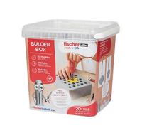 fischertechnik Fischer for Kids Builder-Box 579435 - Attrezzi Giocattolo per Bambini con tasselli Duo Kid, connettori e cacciavite, dai 3 Anni in su