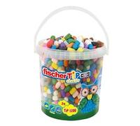 Fischer TiP- Bambini FischerTip 533784, Materiale per Creare, Giocattolo Creativo, 1.200 Pezzi, Multicolore, da 3 Anni in su, Colore Colourful
