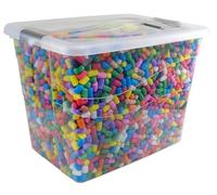fischerTip 571890 TiP Creative Box XXL - set creativo per bambini dai 3 anni in su, 8000 pezzi, multicolore