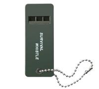 Fischietti di sicurezza - Fischietti con cordino | Fischio di emergenza multi -audio | 3 buchi fischi di decibel ad alto decibel | Segnalazione esterna forte | Attrezzatura da avventura a prova di tem