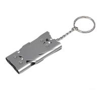 Fischietto 3 per tubi Acciaio 150dB per Soccorso Fischietto 3 | Design a tre per tubi, suono penetrante 150-180dB, ideale per soccorso per urgente, comandi chiari nel vento(colorful)