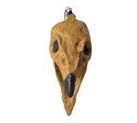 Fischietto a morte - Azteco Horror Sound Maker per eventi spaventosi | Fischietto con design a corvo realistico per meditazione, Halloween e divertimento in casa infestata, 5,59 x 5,59 x 3,43