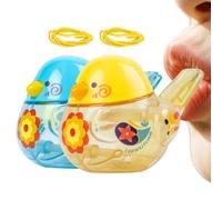 Fischietto acquatico per uccelli infantili - con cordino e giocattolo musicale apprendimento precoce | Fischietto per uccelli giocattolo strumento musicale - per bambini attività in piscina bagno