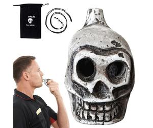 Fischietto autentico | Suono spettrale morte | sacrificio rituale cerimonia Halloween festa accessorio macabro originale