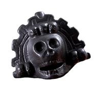 Fischietto azteco, fischietto azteco della morte | Il vero fischietto azteco nel cranio | Il fischietto della morte azteca più forte, il fischietto autentico con un suono unico, per un'applicazione