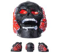 Fischietto con scheletro, fischietto horror, strano rumore che crea suoni urlare, per scherzi horror, forniture per esterni, Halloween, adulti