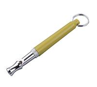 Fischietto da addestramento per cani da compagnia, volume regolabile, forniture per obbedienza ad ultrasuoni, portatile, in metallo, antiruggine, impugnatura comoda, facile da riporre