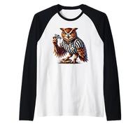 Fischietto da Arbitro di Calcio con Gufo Maglia con Maniche Raglan