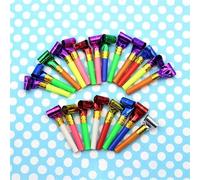 Fischietto del drago che soffia da 100 pezzi | Divertenti soffiatori di carta for feste di compleanno Noisemaker for la festa di Capodanno