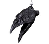 Fischietto della morte, 6 x 2 x 3 fischio di corvo che urla reale, strumenti di morte tradizionali, ornamenti per giocattoli di novità, strani regali per gli strumenti di forniture per feste di decor