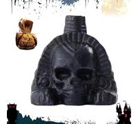 Fischietto Della Morte -7.5×6.5×7.8cm, Segnale Forte O Urlante, Strumento Particolare Collezione, Regali Strani per Halloween in Stile Gotico, Antico Corno Guerra, Per Strumenti Sopravvivenza