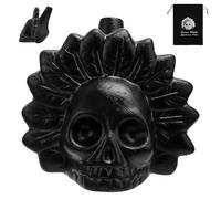 Fischietto della Morte Azteca, Aztec Death Whistle, Fischietto della Morte a Forma di Teschio, Fischietto fantasma azteco, Fischietto da guerra azteco urlante, adatto per scherzi di Halloween