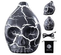 Fischietto della morte azteco - autentico suono umano urlo, fischietto azteco della morte più forte, fischietto più forte, regalo di Halloween, 125+ decibel, fischietto di decompressione (BW)