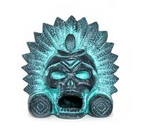 Fischietto Della Morte Azteco Realizzato a Mano, Aztec Death Whistle con Suono Realistico, Ideale Come Regalo di Halloween, per Attività All'aperto e da Collezione