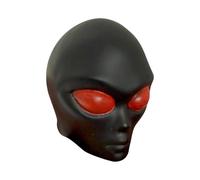 Fischietto della morte - Fischietto dal design alieno horror, effetto sonoro terrificante, strumento tribale realizzato a mano, antica Maya, scultura del in ceramica | Ideale per