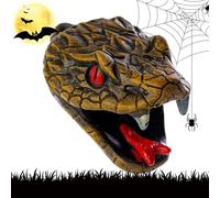 Fischietto di Halloween, scherzo di fischiati, spoof in resina oggetti di scena di Halloween, giocattolo di trucco divertente per casa stregata, sala di fuga, esterno, decorazione interna, ev