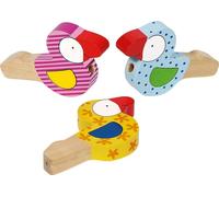 Fischietto di legno Uccellino per bambini