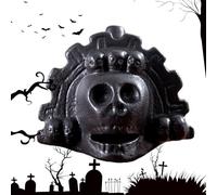 Fischietto Di Morte Azteca - Design Del Teschio Reale, Effetto Suono Autentico | Strumento Rituale Forte, Di Urlo Antico, Generatore Di Rumore Culturale Per Cerimonie, Festival, Esibizioni