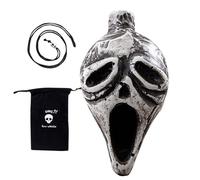 Fischietto di morte - Guerra azteca gridando Halloween - Strumento di grido più forte - Teschio Retro Morte - Fischietto più forte con urla di suono umano, decorazione arte teschio c