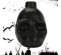 Fischietto di morte urlante: artefatto sonoro teschio nero, generatore di