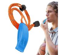 Fischietto di sicurezza impermeabile, antiruggine, durevole per attività all'aria aperta, per addestramento, ricerca e salvataggio, zaino in spalla, situazioni