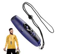 Fischietto elettronico, fischietto elettrico - Whistling Gadget multiuso Handheld Regolabile 3 diversi forti,SHATE SICUREZZA AUTO-SHAPED USB ricaricabile con cordino e luce per il maestro 'arbitr