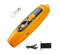 Fischietto elettronico per allenatore, fischietto a mano, regolabile, 3 diversi gadget per whistling, per sport all'aria aperta, ricaricabile, con cordino e luce per arbitrato