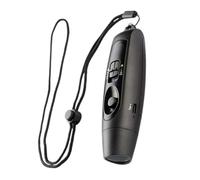 Fischietto elettronico - Strumento di sicurezza SOS per sport, 14 cm, design con luce a LED, allarme ad alto volume con batteria ricaricabile, per allenamento all'aperto, scuola, concorrenza