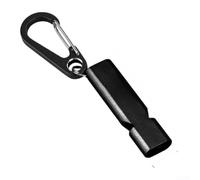 Fischietto Escursionismo Suono 120dB Fischietto Escursionismo | Suono penetrante 120dB, segnale per efficace, per sicura, ambiente rumoroso, visibilità acustica(Black)