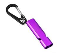 Fischietto Escursionismo Suono 120dB Fischietto Escursionismo | Suono penetrante 120dB, segnale per efficace, per sicura, ambiente rumoroso, visibilità acustica(Purple)
