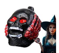 Fischietto fantasma, con scheletro horror, scherzo horror, scheletro di rumore, per Halloween, per adulti e bambini